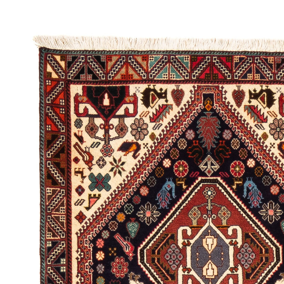 Løber Persisk tæppe - Nomadisk - 262 x 83 cm - mørkeblå