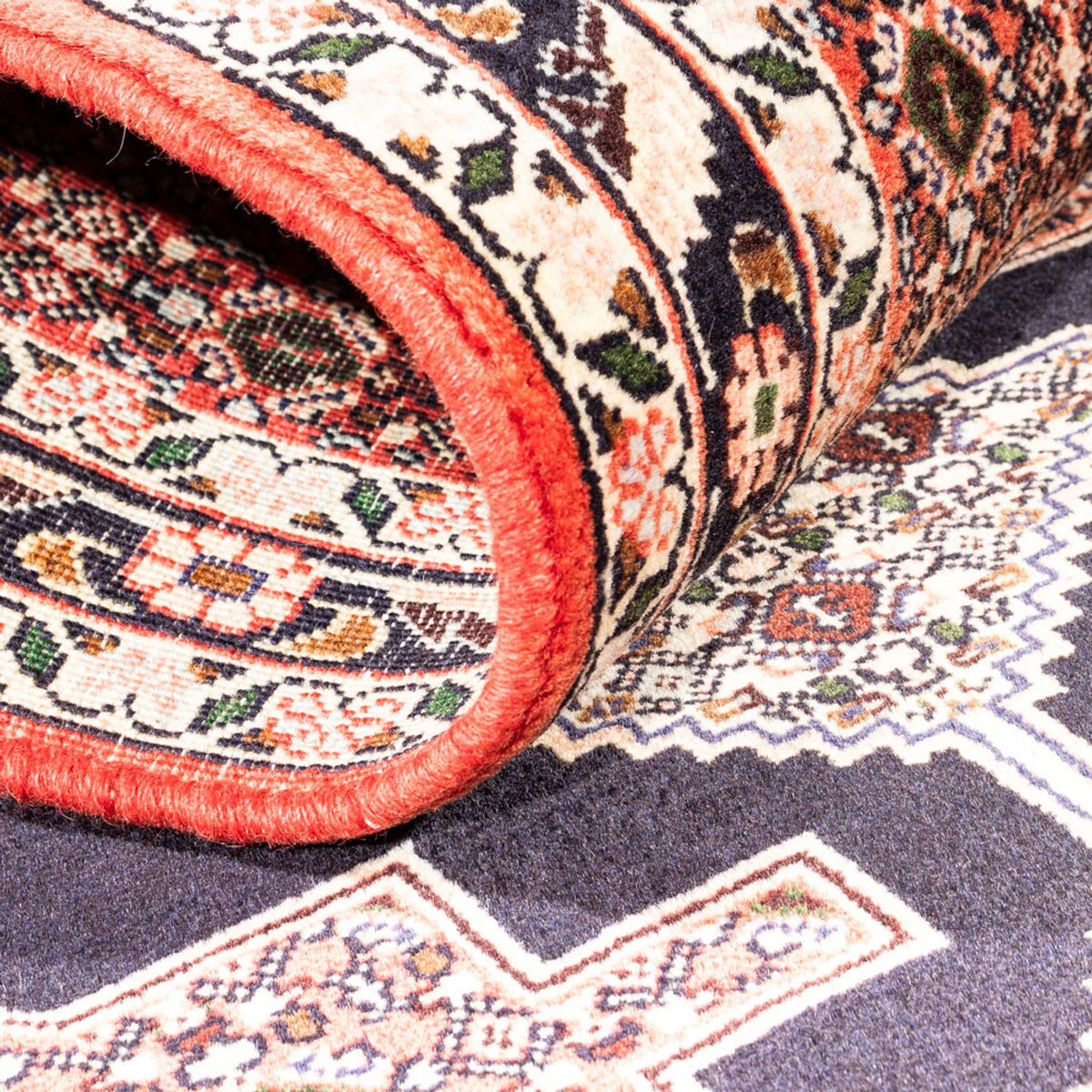 Løber Persisk tæppe - Classic - 299 x 72 cm - mørkeblå