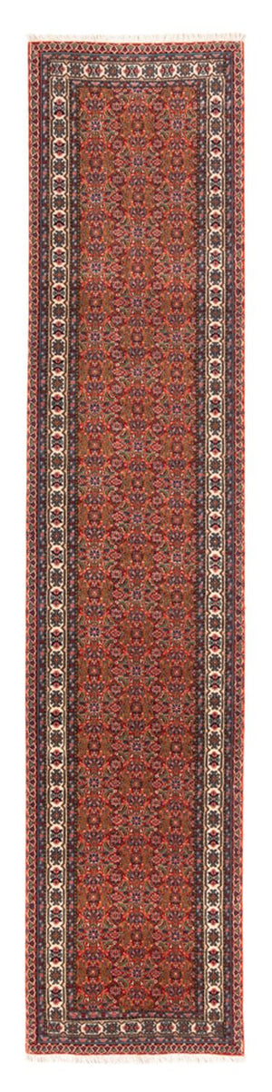 Løber Persisk tæppe - Tabriz - 330 x 70 cm - rød
