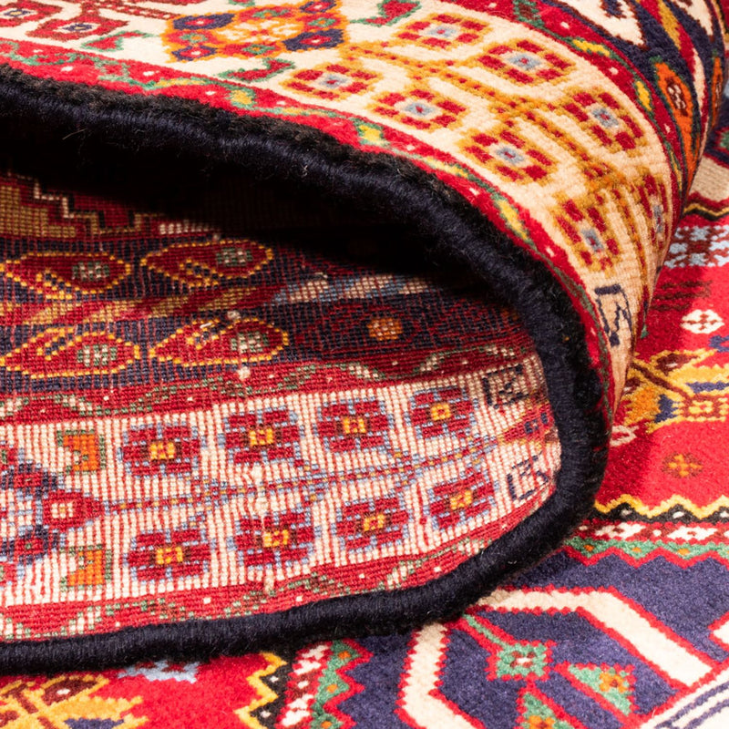 Løber Persisk tæppe - Nomadisk - 320 x 82 cm - rød