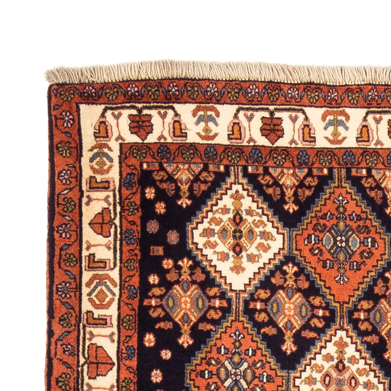 Løber Persisk tæppe - Nomadisk - 232 x 80 cm - mørkeblå