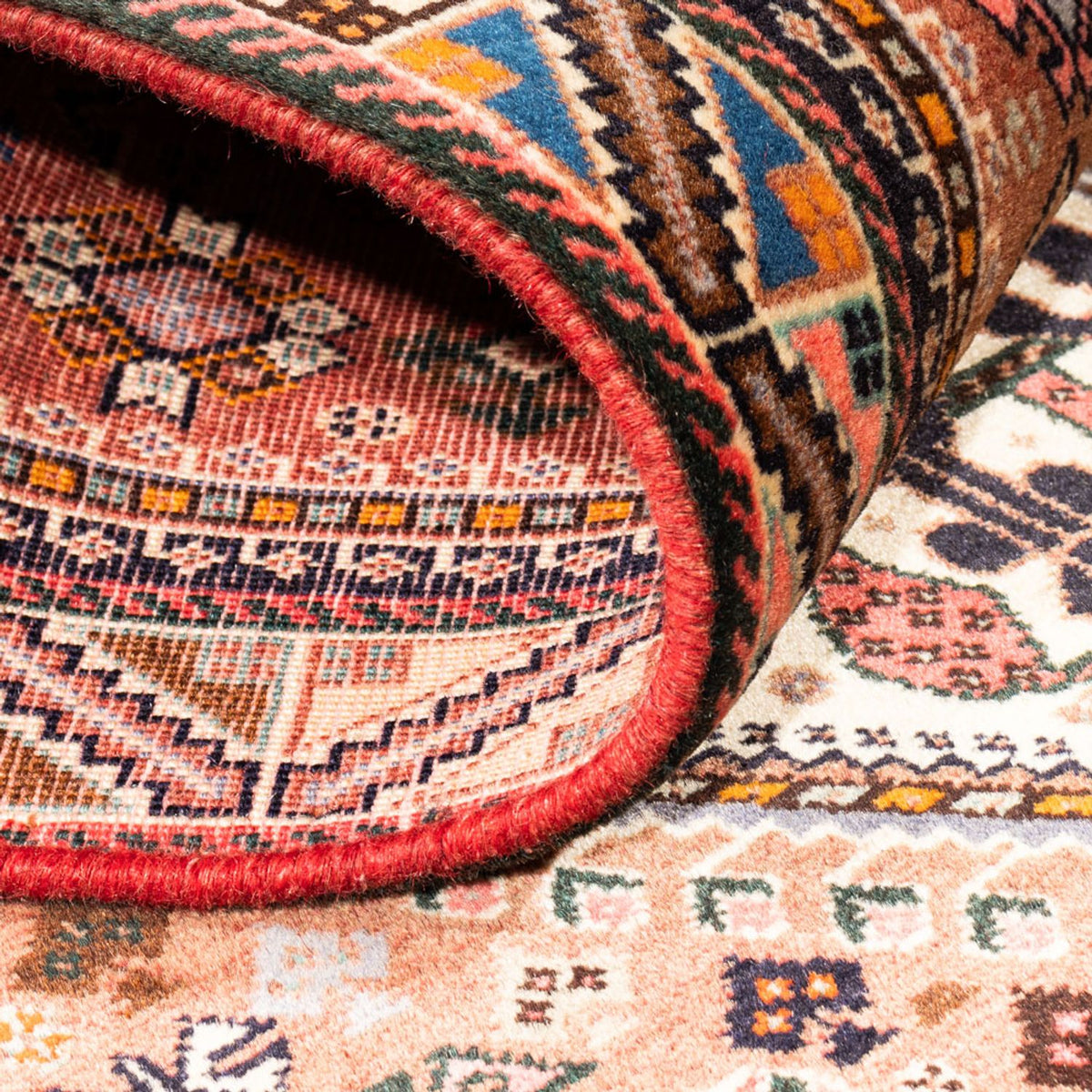 Løber Persisk tæppe - Nomadisk - 240 x 80 cm - brun