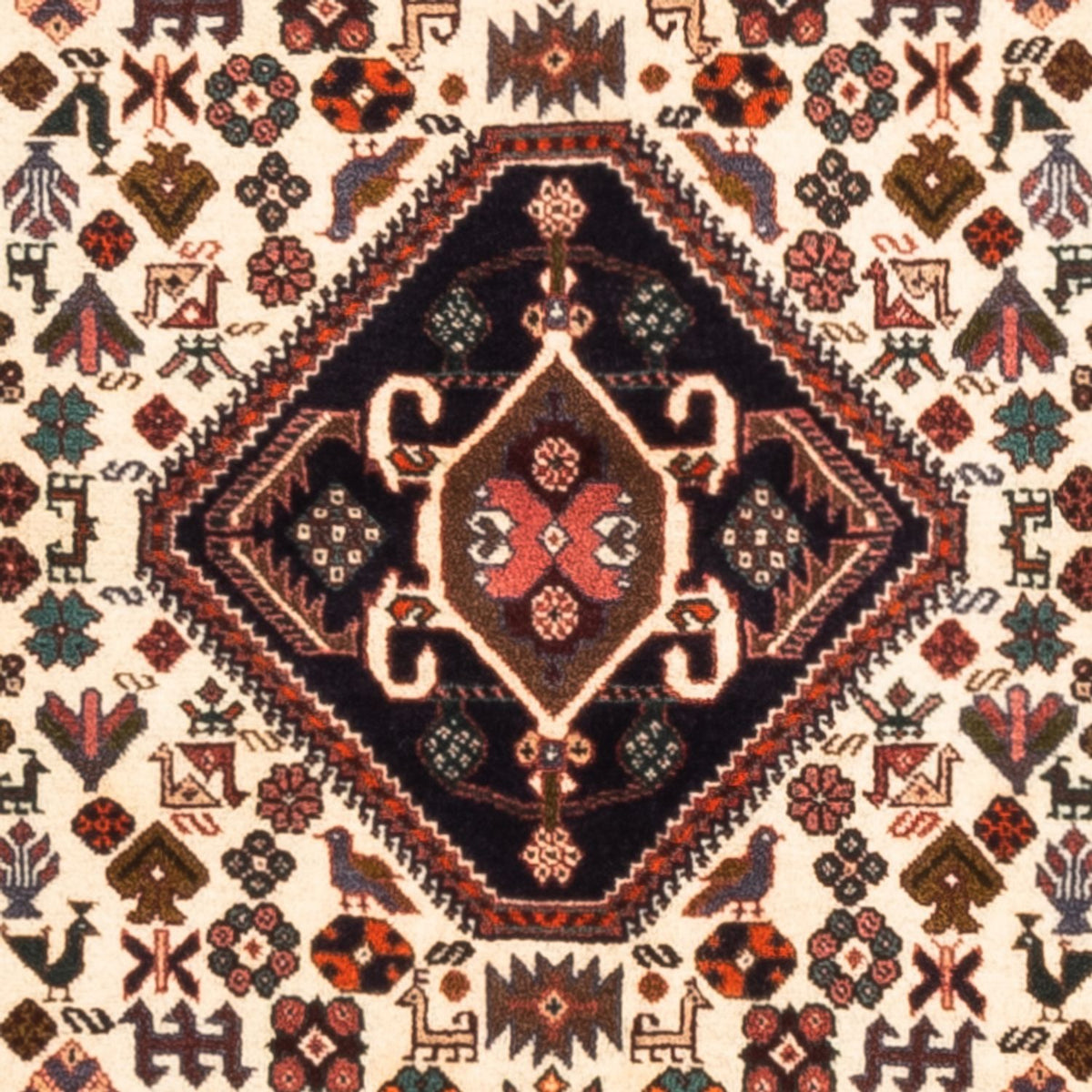 Løber Persisk tæppe - Nomadisk - 250 x 80 cm - creme