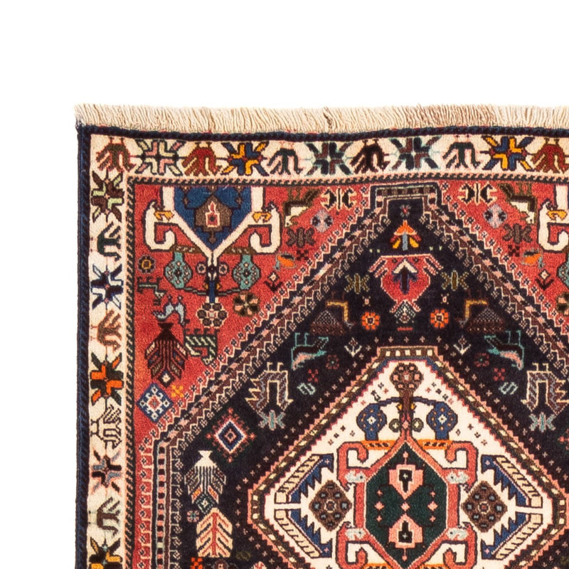 Løber Persisk tæppe - Nomadisk - 297 x 74 cm - mørkeblå