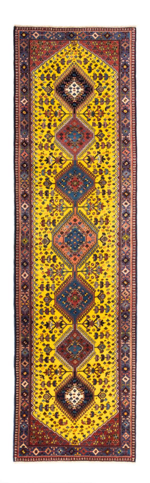 Løber Persisk tæppe - Nomadisk - 287 x 80 cm - gul