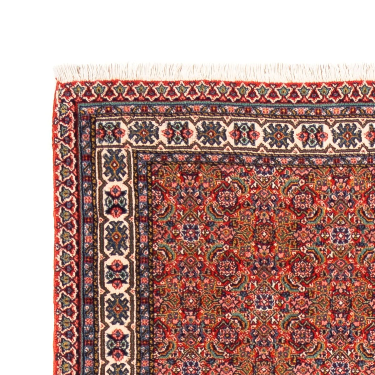 Løber Persisk tæppe - Tabriz - 330 x 70 cm - rød
