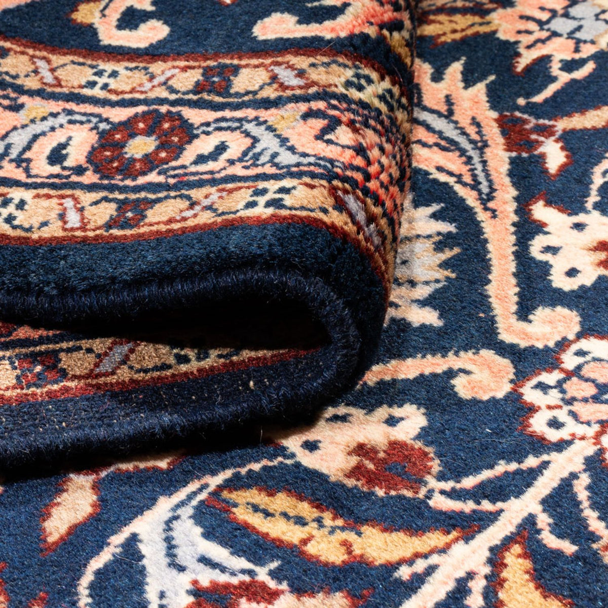 Løber Persisk tæppe - Nomadisk - 288 x 78 cm - mørkeblå