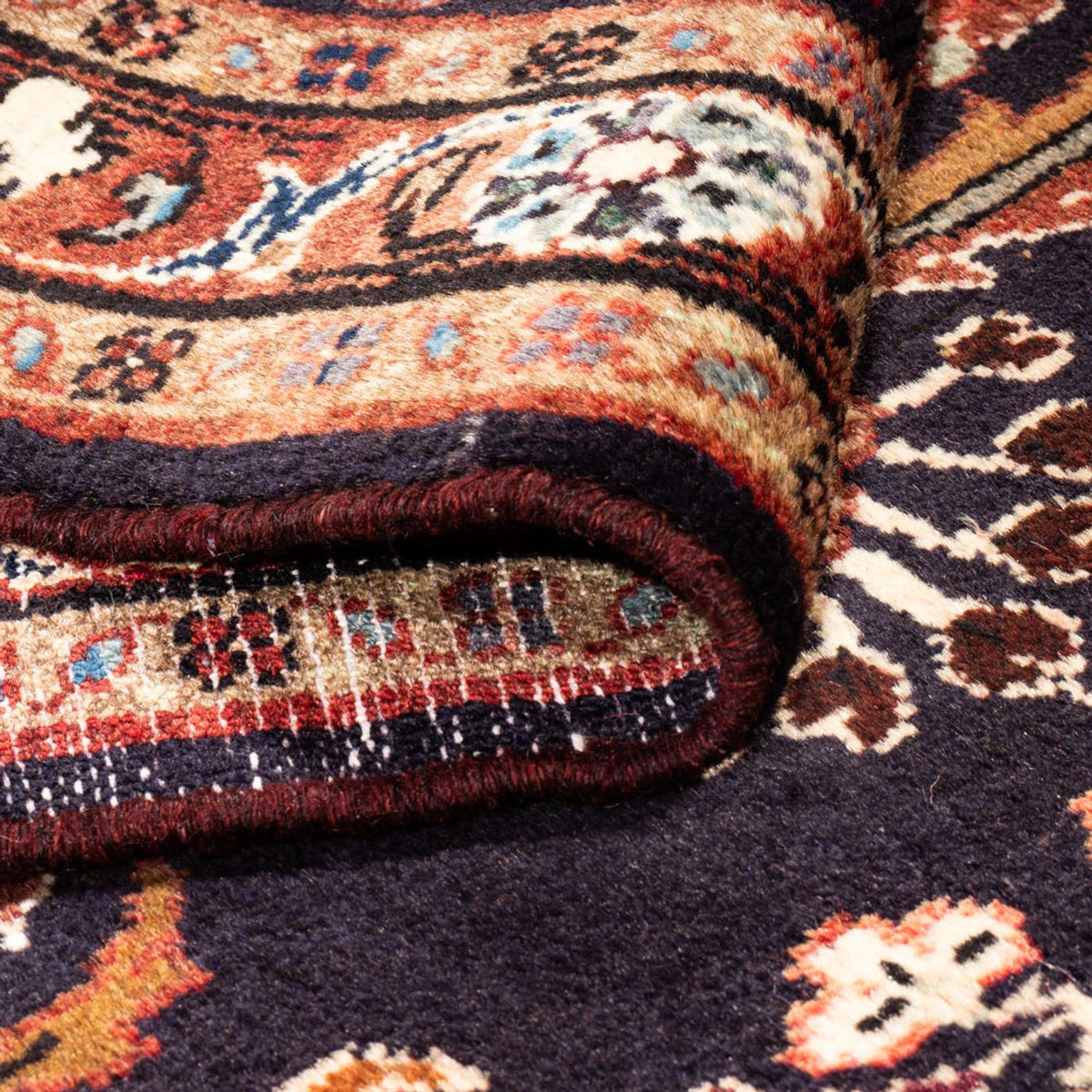 Løber Persisk tæppe - Nomadisk - 290 x 80 cm - flerfarvet