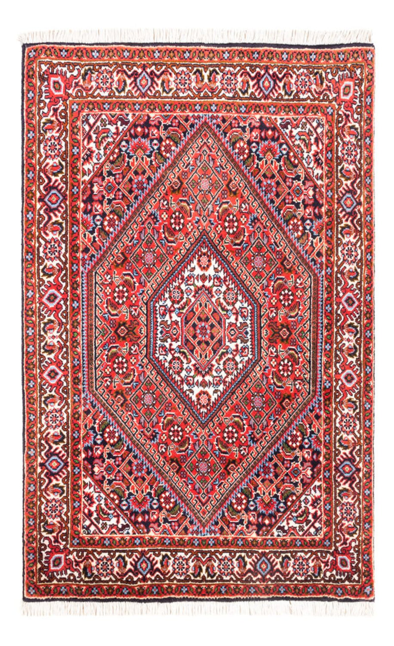 Persisk tæppe - Bijar - Royal - 108 x 70 cm - rød