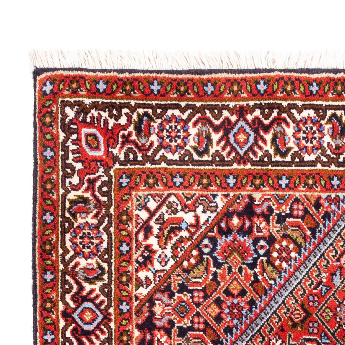 Persisk tæppe - Bijar - Royal - 105 x 70 cm - rød