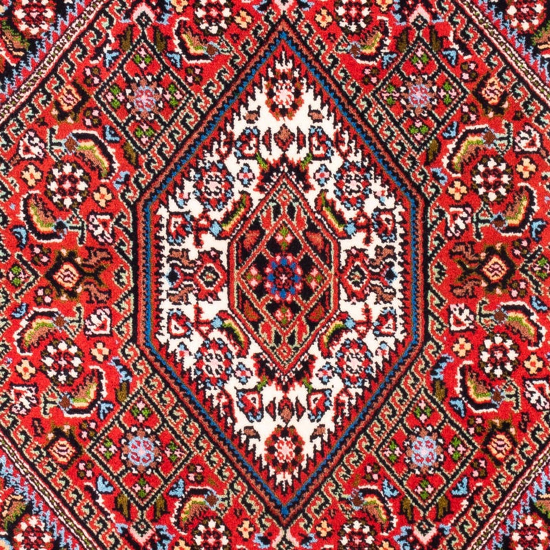 Persisk tæppe - Bijar - Royal - 104 x 72 cm - rød