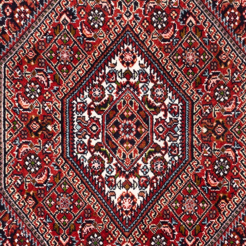 Persisk tæppe - Bijar - Royal - 100 x 68 cm - rød