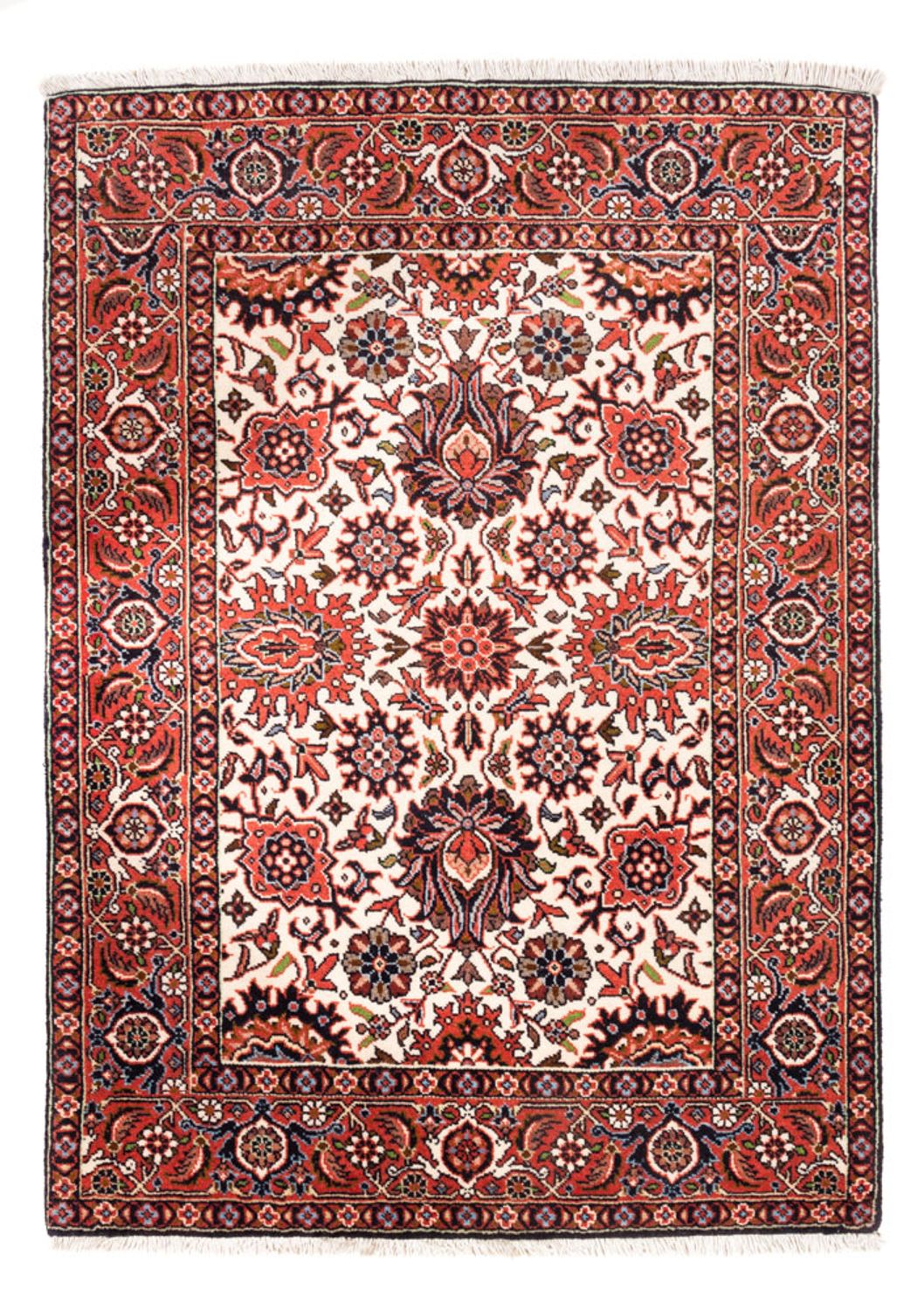 Persisk tæppe - Bijar - Royal - 107 x 77 cm - creme