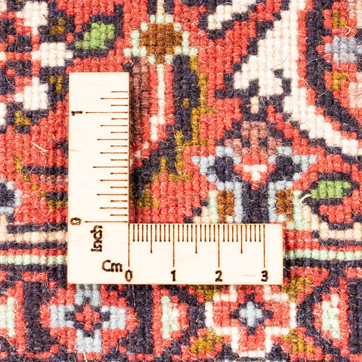 Persisk tæppe - Bijar - Royal - 107 x 77 cm - creme