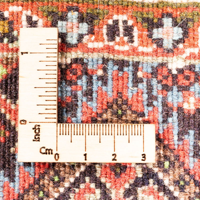 Persisk tæppe - Bijar - Royal - 98 x 70 cm - rød