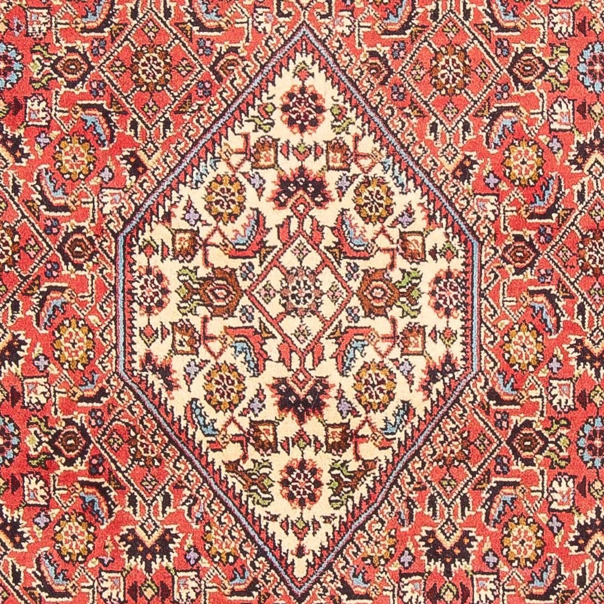 Persisk tæppe - Bijar - Royal - 150 x 87 cm - rød