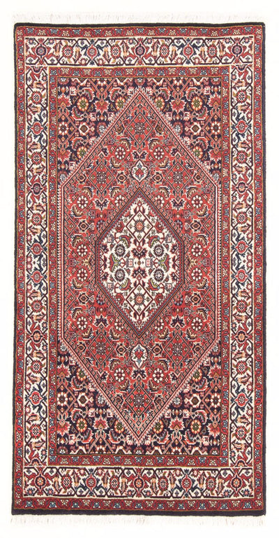 Bidjar - Bukan Tæppe 80x151cm - Persisk tæppe - rød