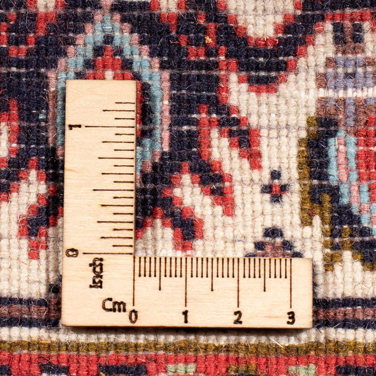 Persisk tæppe - Bijar - Royal - 154 x 83 cm - rød