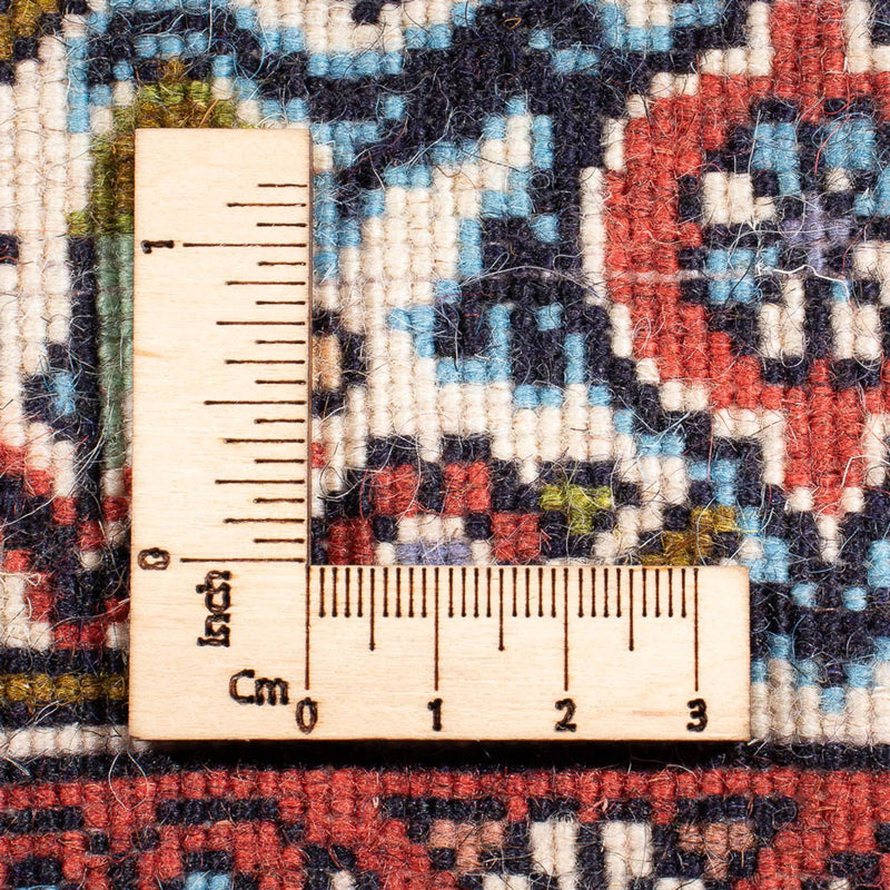 Persisk tæppe - Bijar - Royal - 138 x 84 cm - rød