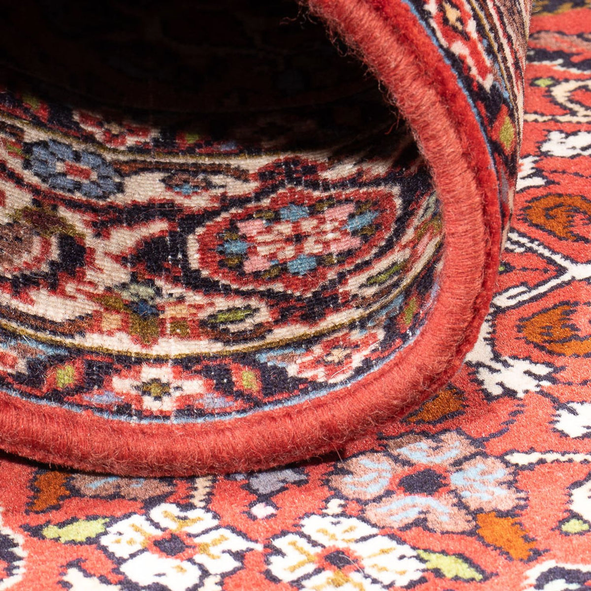 Persisk tæppe - Bijar - Royal - 150 x 84 cm - rød