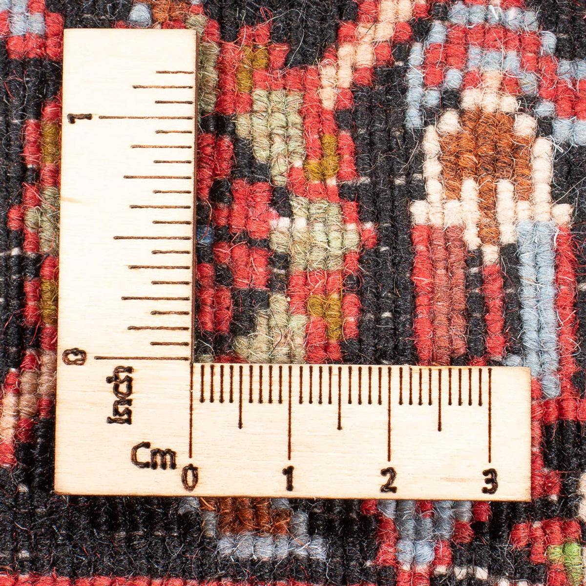 Persisk tæppe - Bijar - Royal - 137 x 84 cm - rød