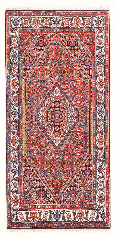 Bidjar - Bukan Tæppe 78x152cm - Persisk tæppe - rød