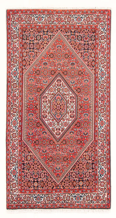 Bidjar - Bukan Tæppe 85x155cm - Persisk tæppe - rød