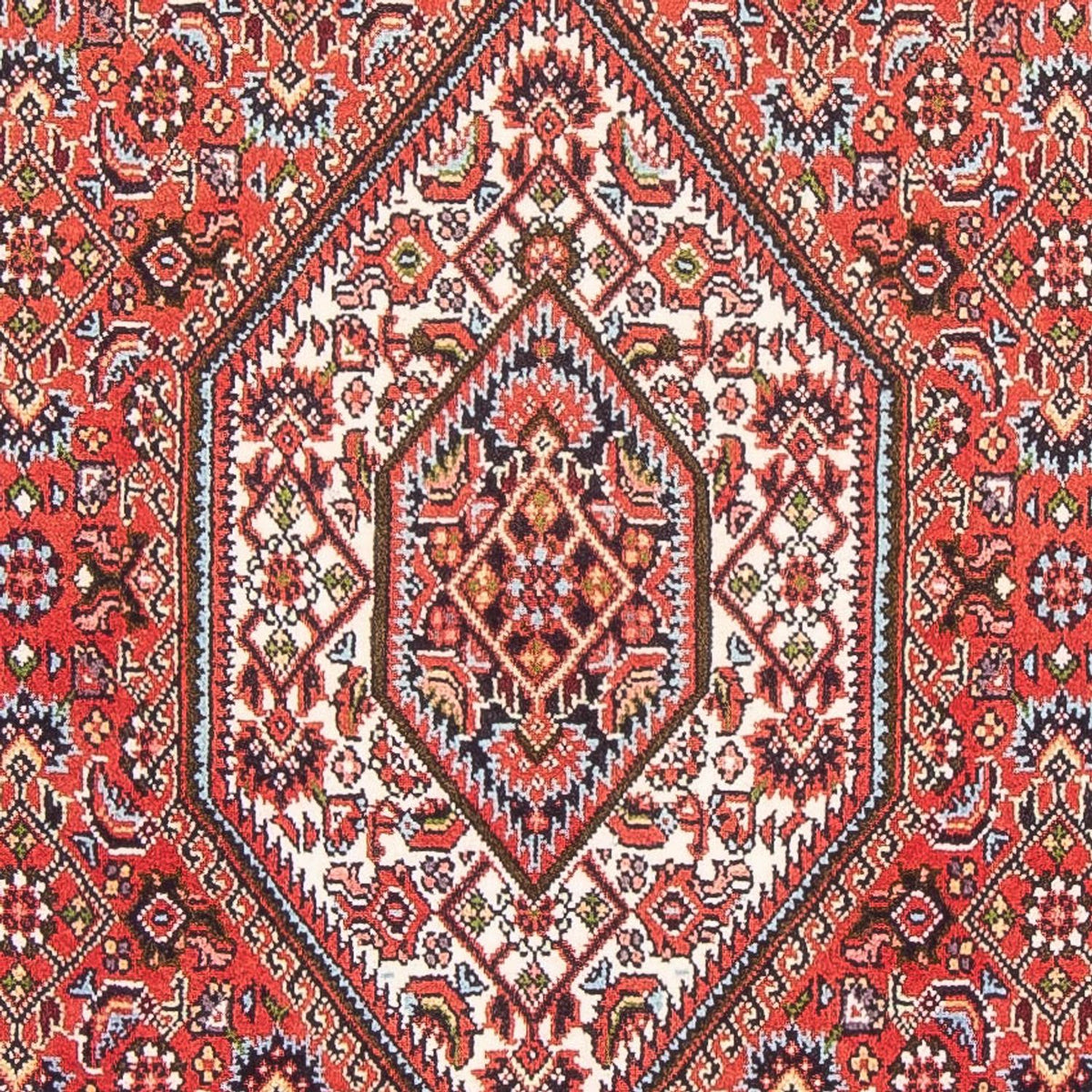 Persisk tæppe - Bijar - Royal - 155 x 85 cm - rød