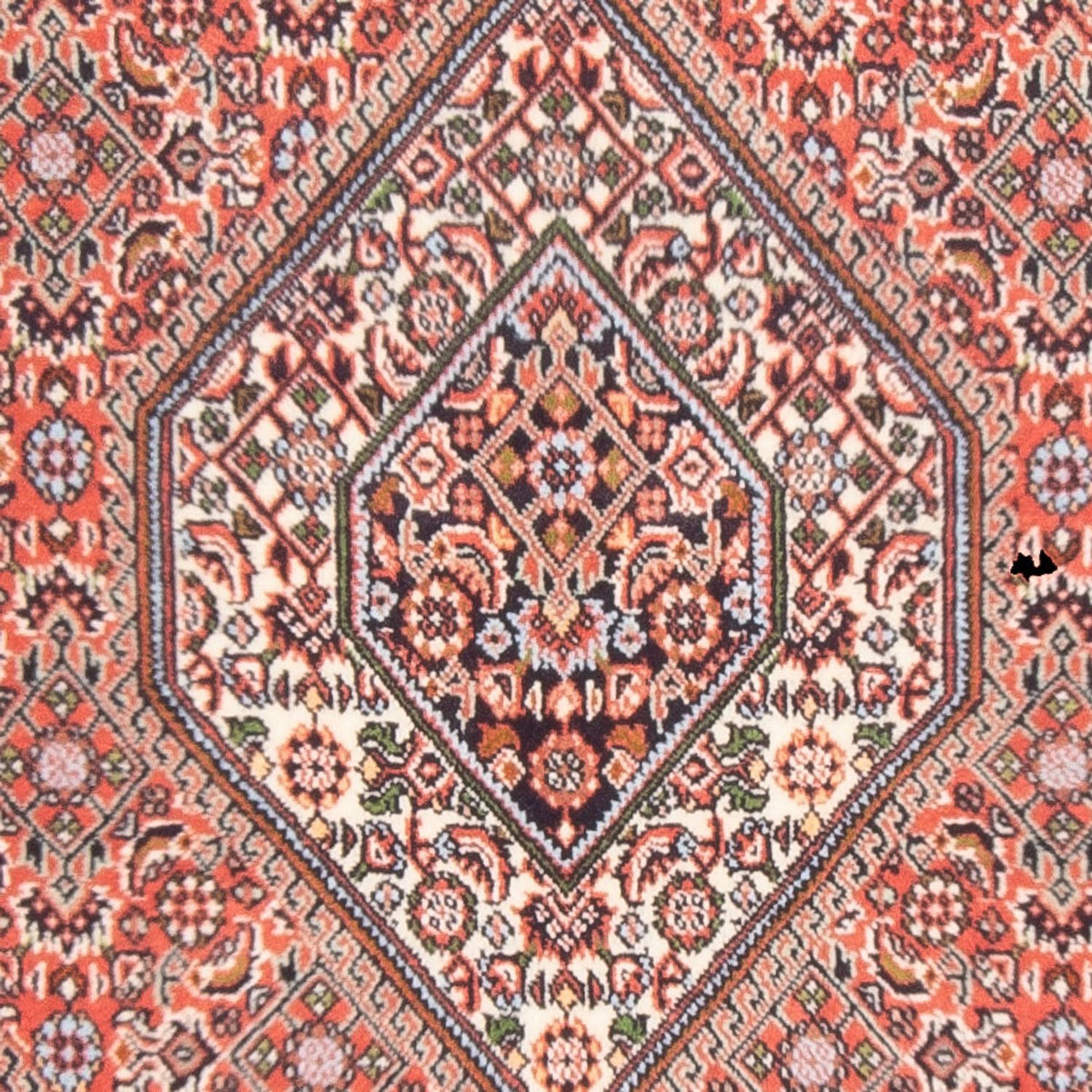 Persisk tæppe - Bijar - Royal - 140 x 87 cm - rød