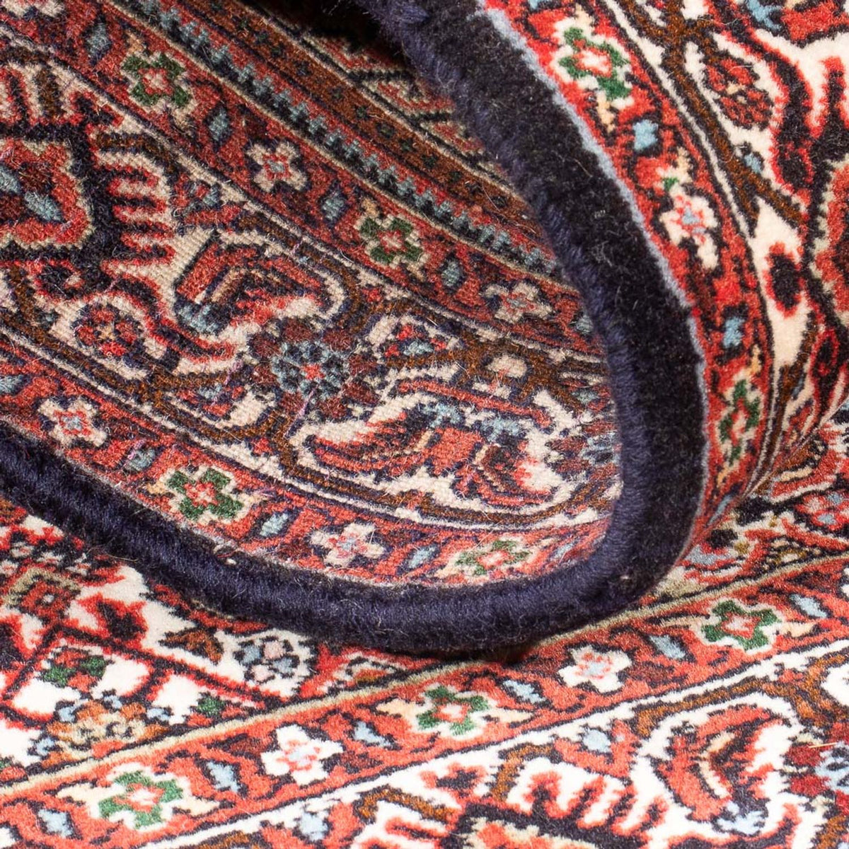 Persisk tæppe - Bijar - Royal - 134 x 88 cm - rød