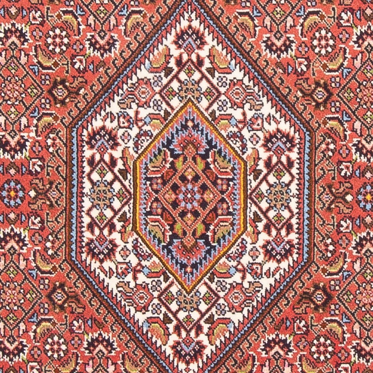 Persisk tæppe - Bijar - Royal - 148 x 88 cm - rød