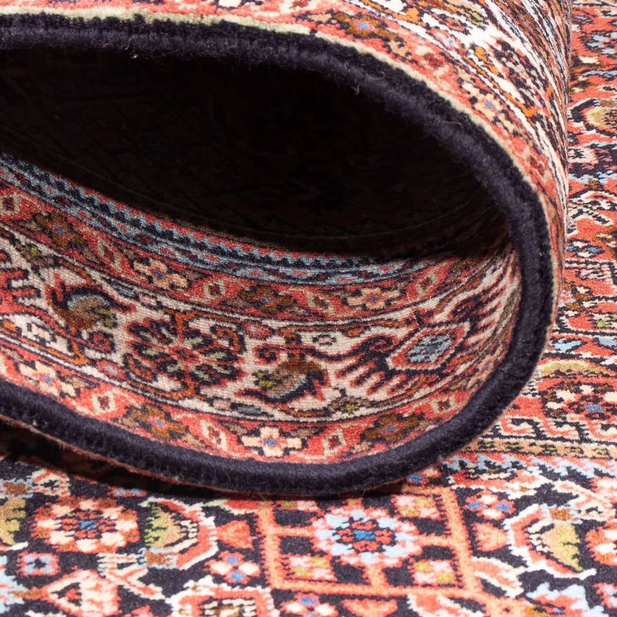 Persisk tæppe - Bijar - Royal - 143 x 85 cm - rød