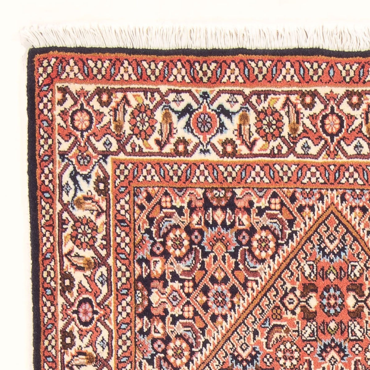 Persisk tæppe - Bijar - Royal - 140 x 84 cm - rød