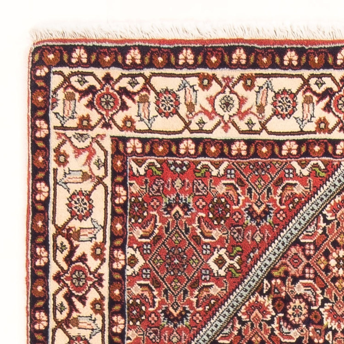 Persisk tæppe - Bijar - Royal - 127 x 82 cm - rød