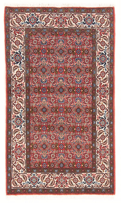 Bidjar - Bukan Tæppe 81x143cm - Persisk tæppe - rød