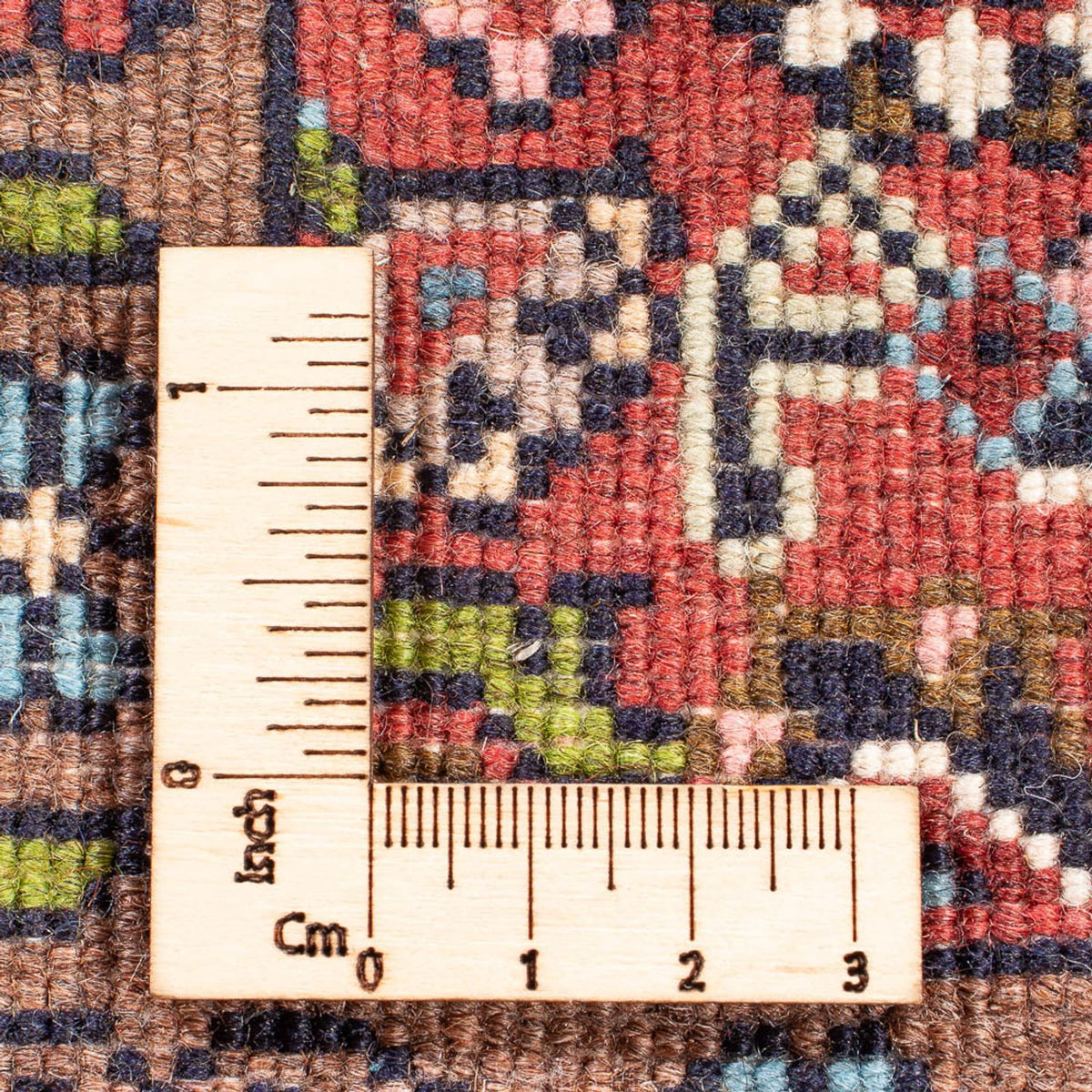 Persisk tæppe - Bijar - Royal - 143 x 81 cm - rød