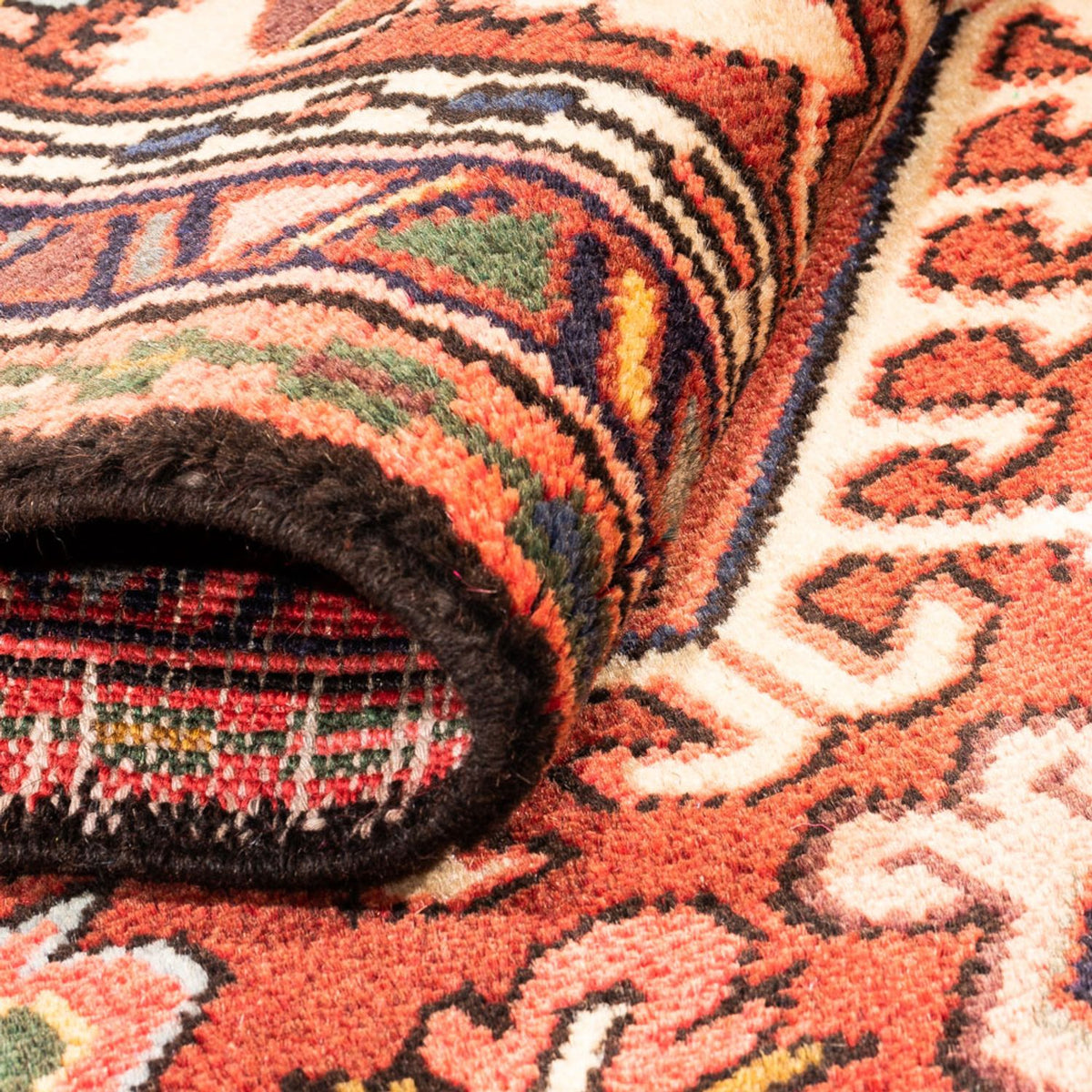 Løber Persisk tæppe - Nomadisk - 315 x 74 cm - rød