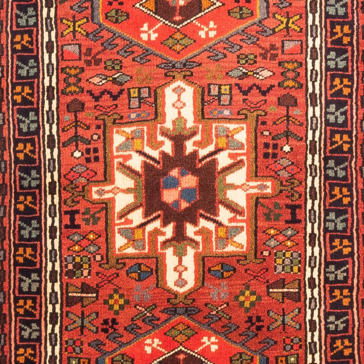 Løber Persisk tæppe - Nomadisk - 304 x 72 cm - rød