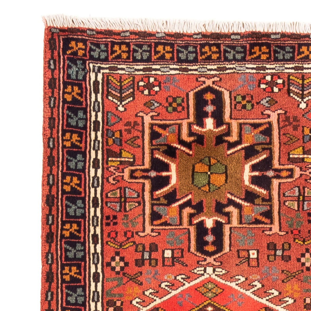 Løber Persisk tæppe - Nomadisk - 304 x 72 cm - rød