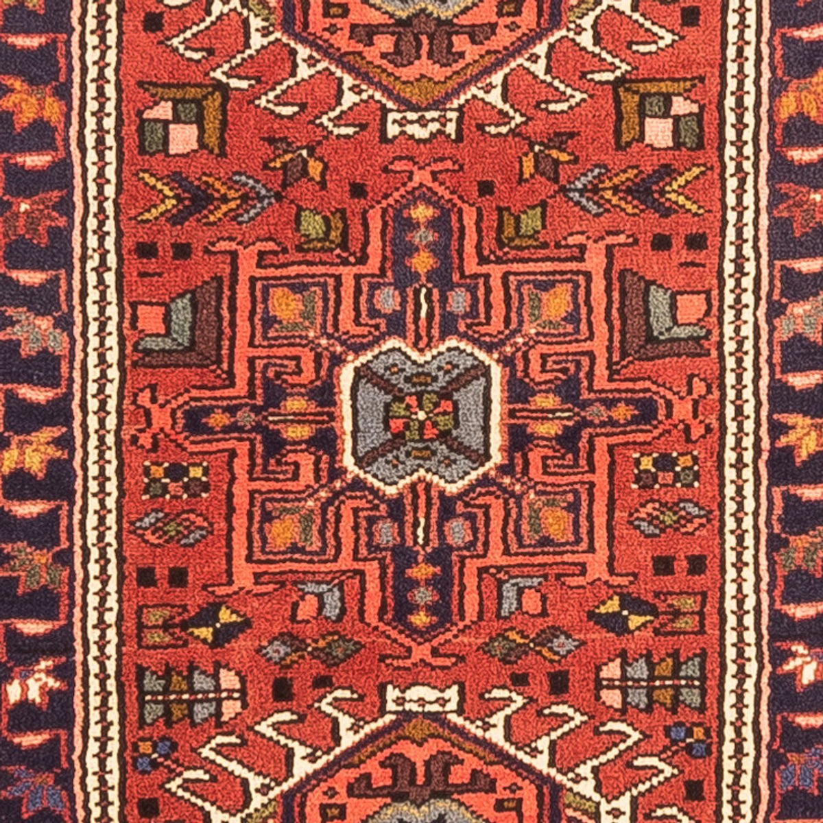 Løber Persisk tæppe - Nomadisk - 284 x 70 cm - rød