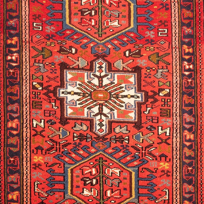 Løber Persisk tæppe - Nomadisk - 297 x 77 cm - rød