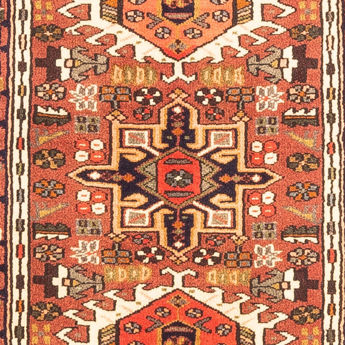 Løber Persisk tæppe - Nomadisk - 288 x 75 cm - rød