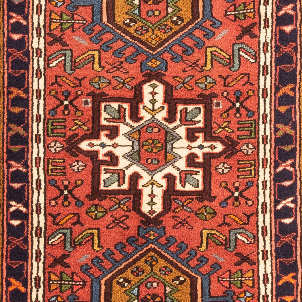 Løber Persisk tæppe - Nomadisk - 308 x 71 cm - rød