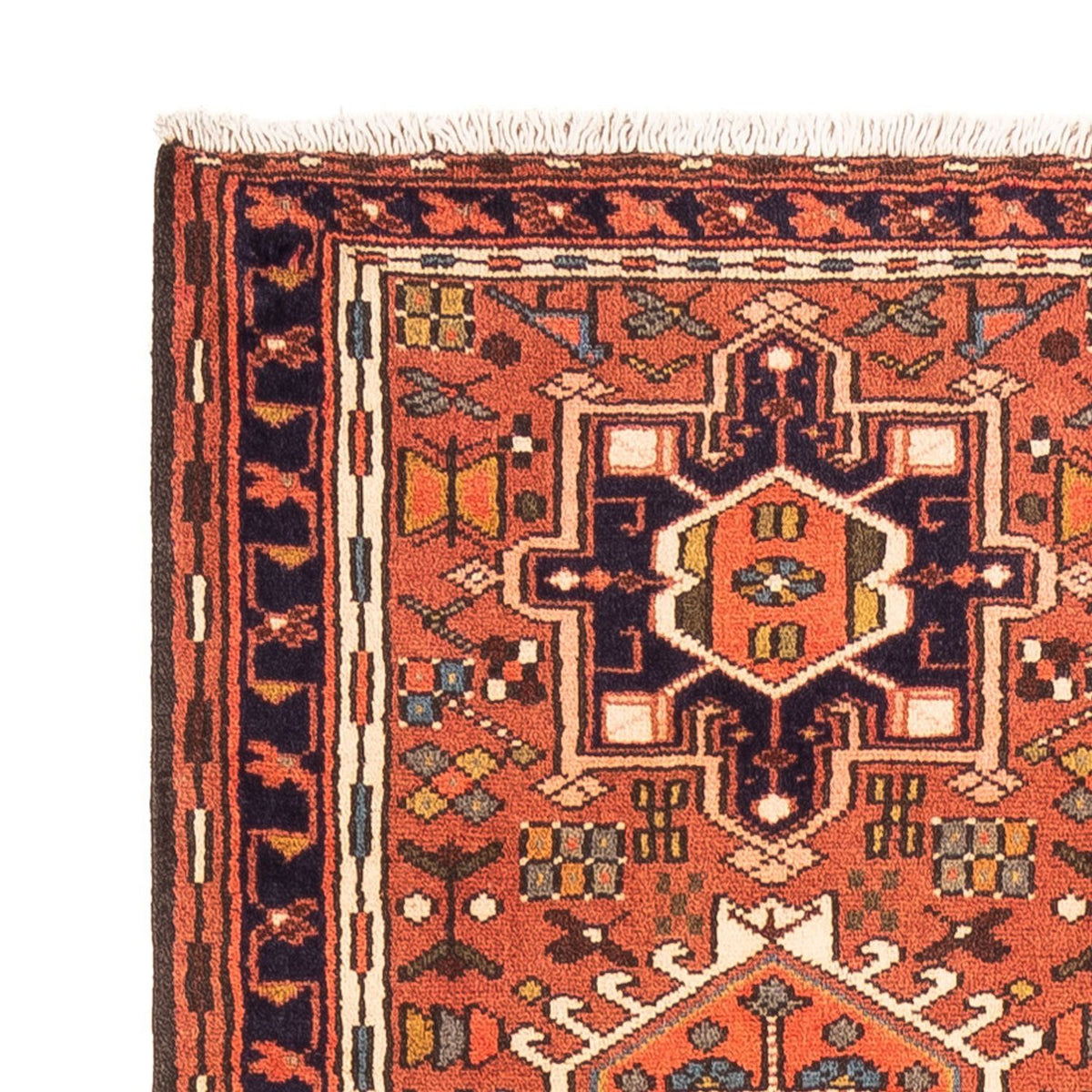 Løber Persisk tæppe - Nomadisk - 306 x 68 cm - rød