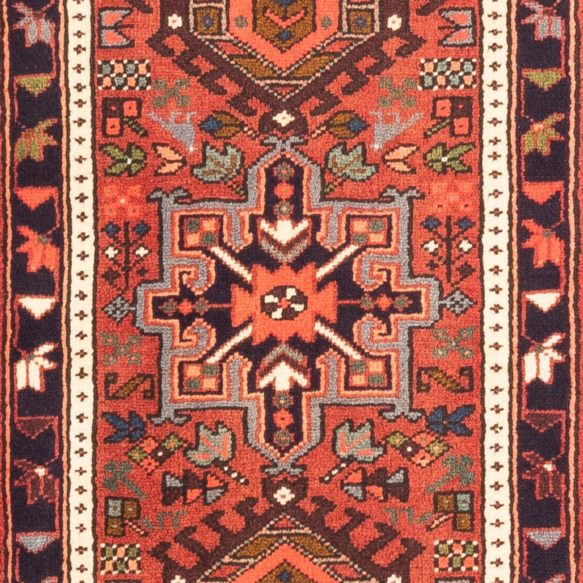 Løber Persisk tæppe - Nomadisk - 287 x 70 cm - rød