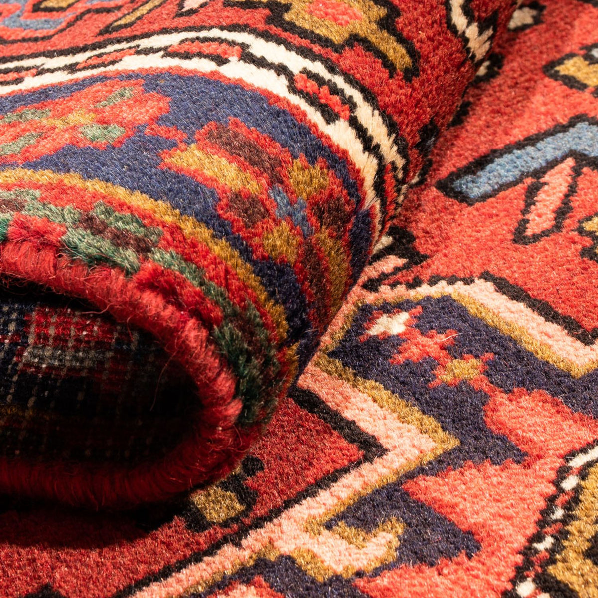 Løber Persisk tæppe - Nomadisk - 286 x 72 cm - rød