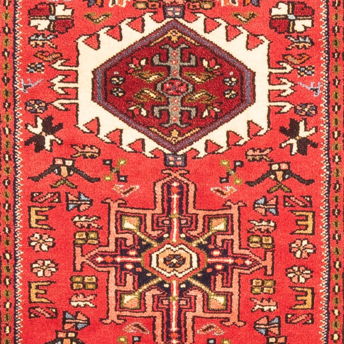 Løber Persisk tæppe - Nomadisk - 286 x 70 cm - rød