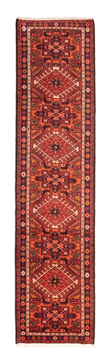 Løber Persisk tæppe - Nomadisk - 296 x 70 cm - rød