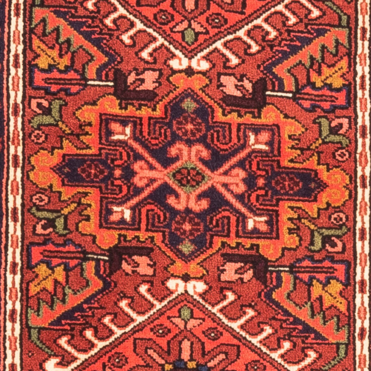 Løber Persisk tæppe - Nomadisk - 296 x 70 cm - rød