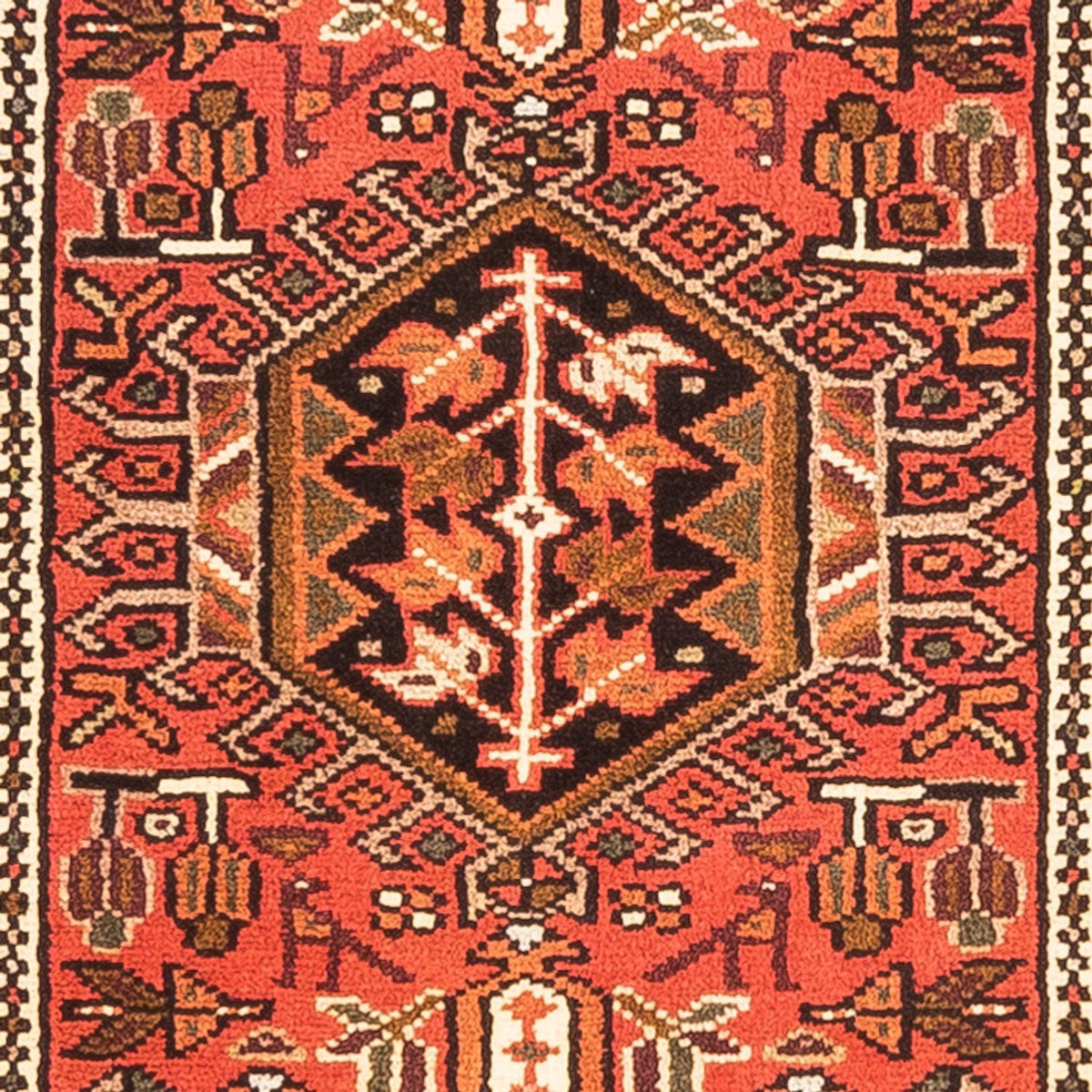 Løber Persisk tæppe - Nomadisk - 276 x 65 cm - rød